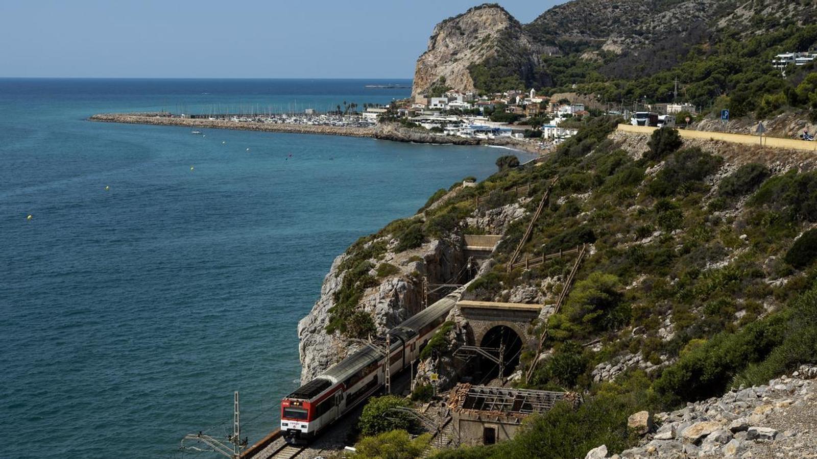 Renfe tunnel in Garraf.