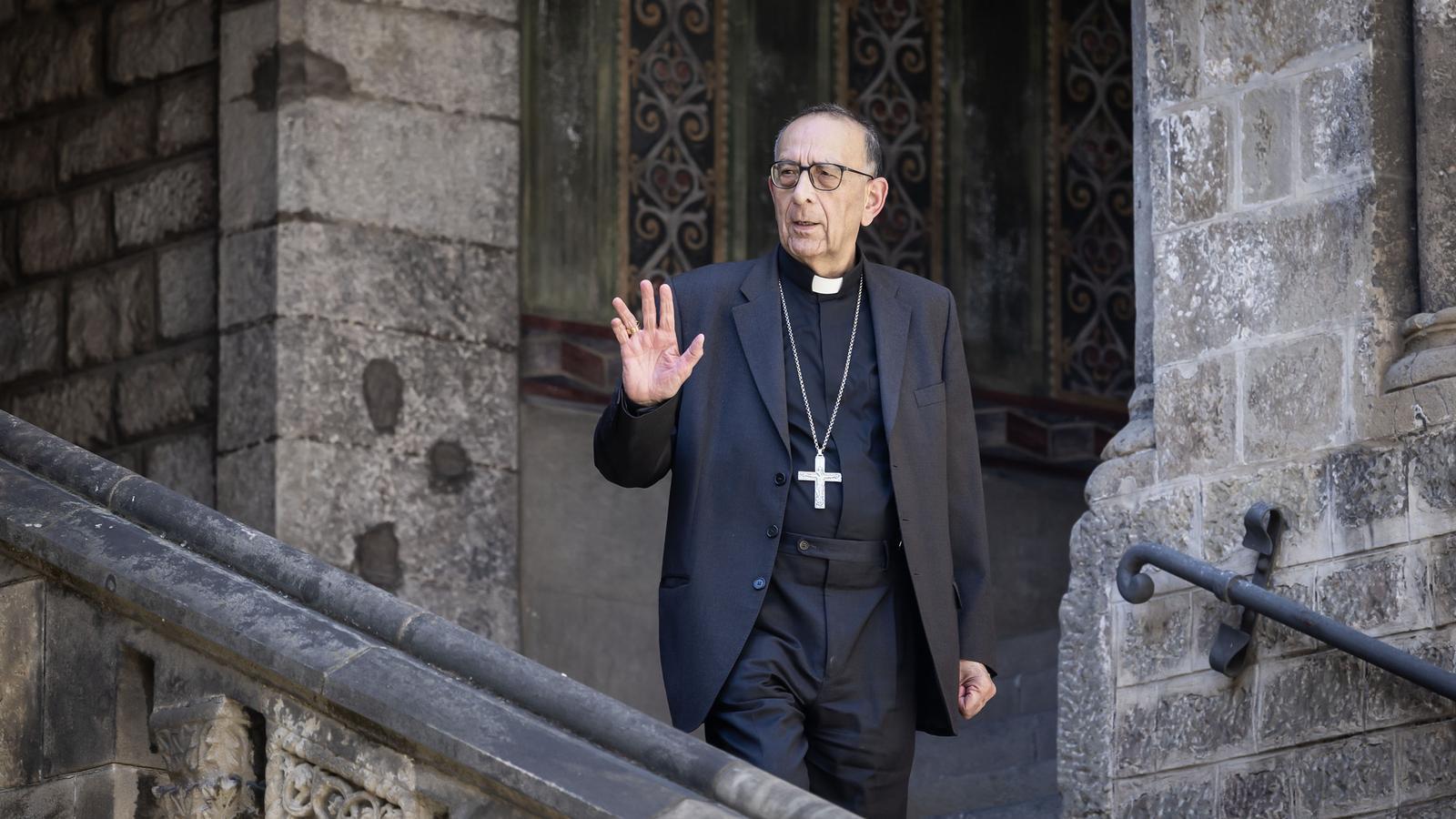 The Archbishop of Barcelona Joan Josep Omella