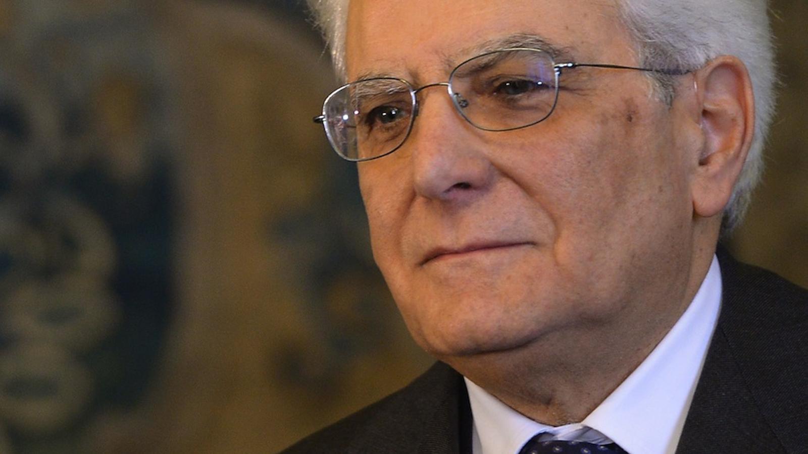 El nou president d'Itàlia, Sergio Mattarella. / AFP