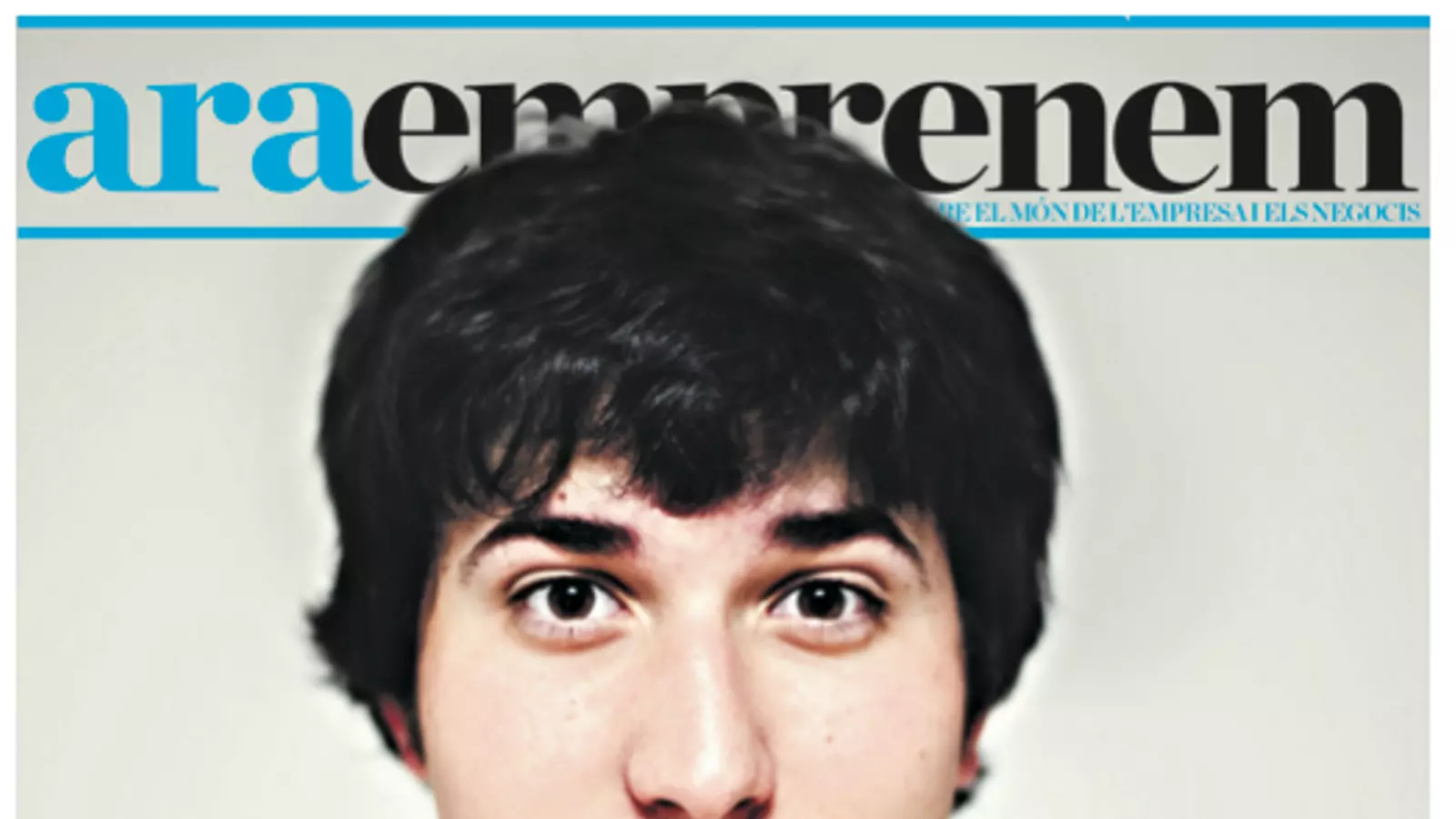 Pep Gómez, emprenedor de 19 anys