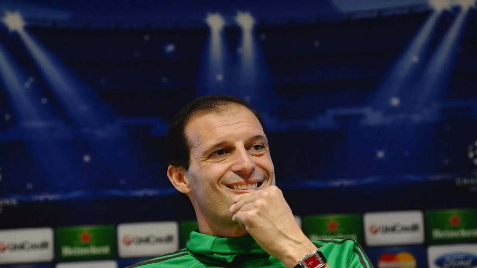 Massimiliano Allegri, entrenador del Milan