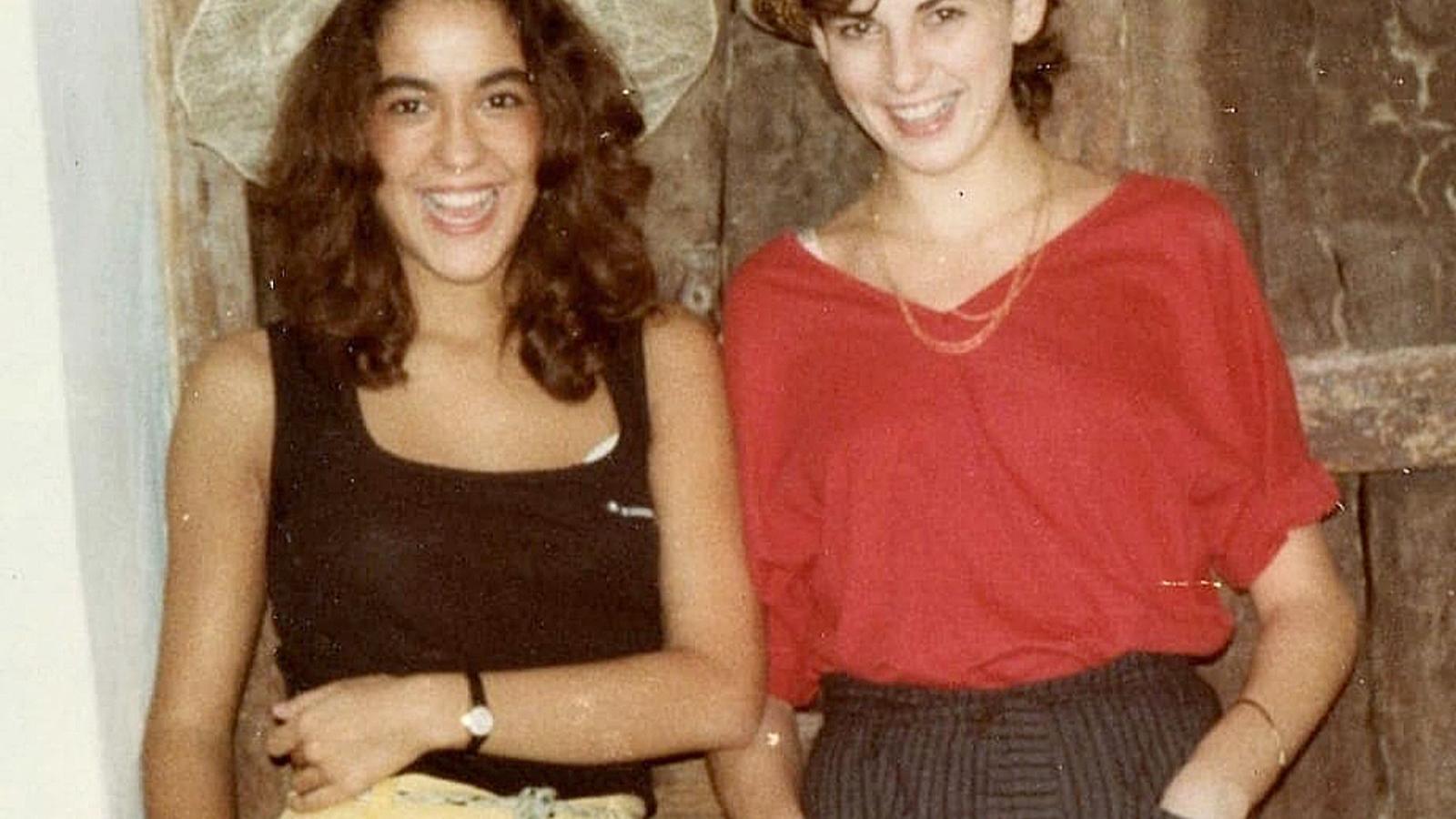 Maria de la Paz Janer and Maria Llompart.