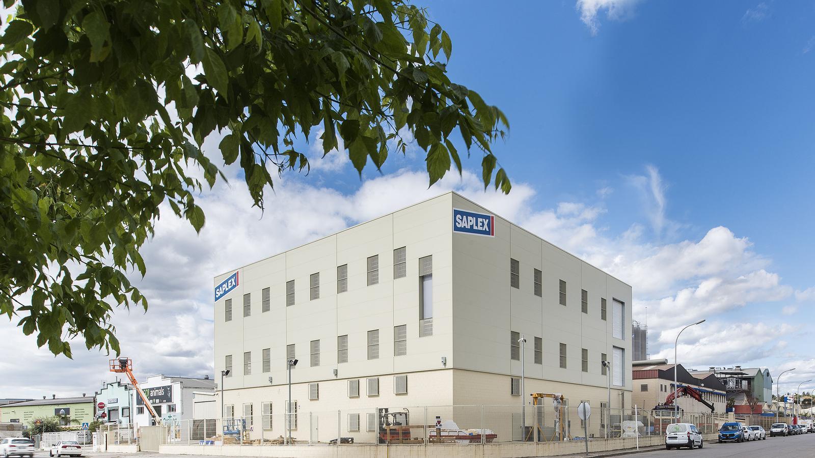La planta de Saplex en Canovelles