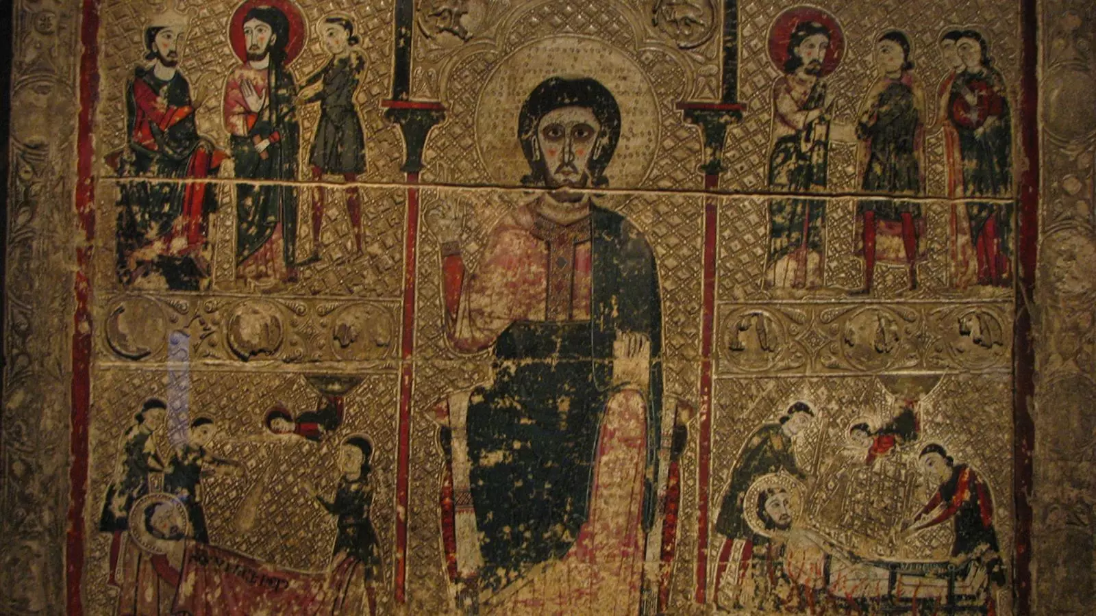 Una de les obres de la Franja en litigi amb l'Aragó exposada al Museu de Lleida