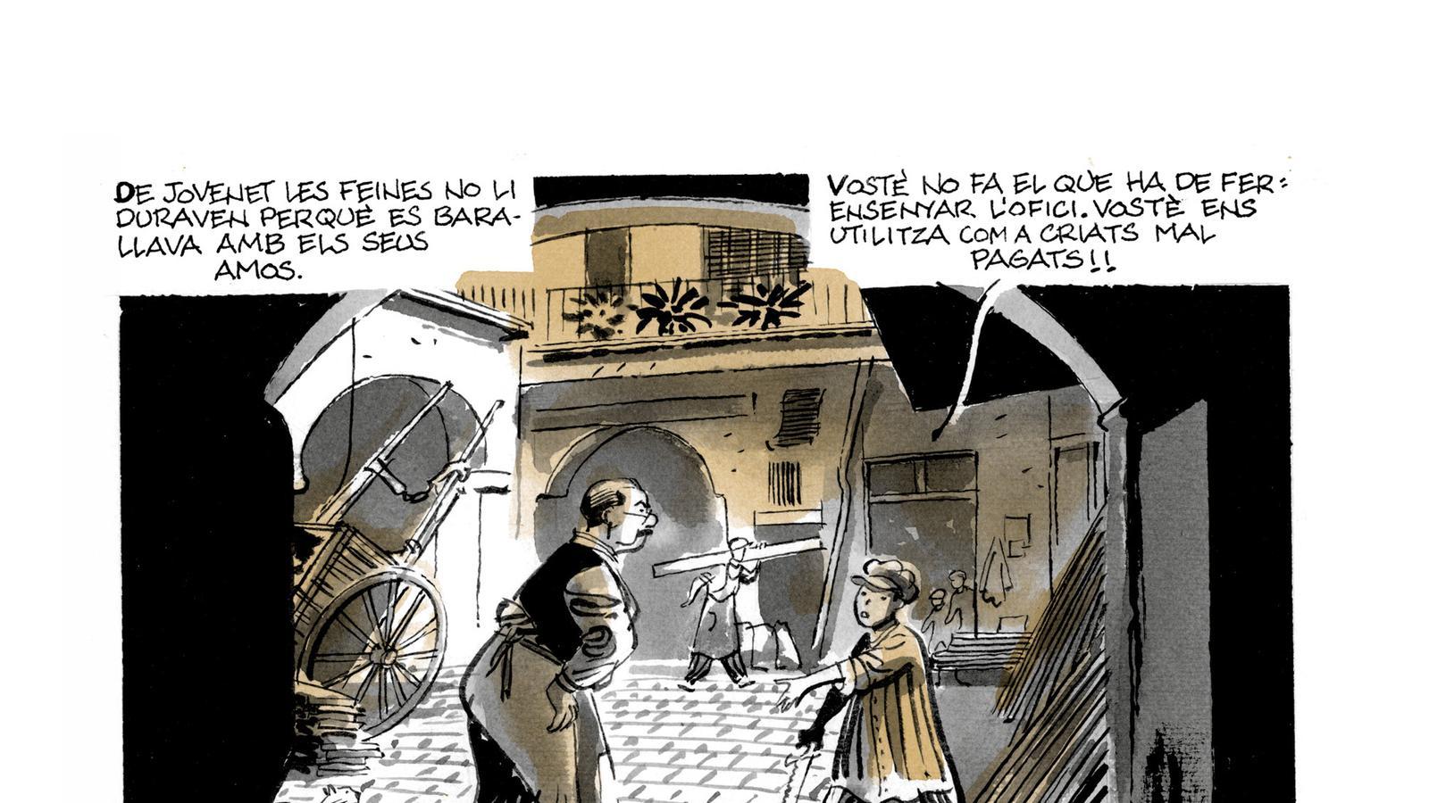 Vinyeta de '8hores', de Pepe Gálvez i Alfons López