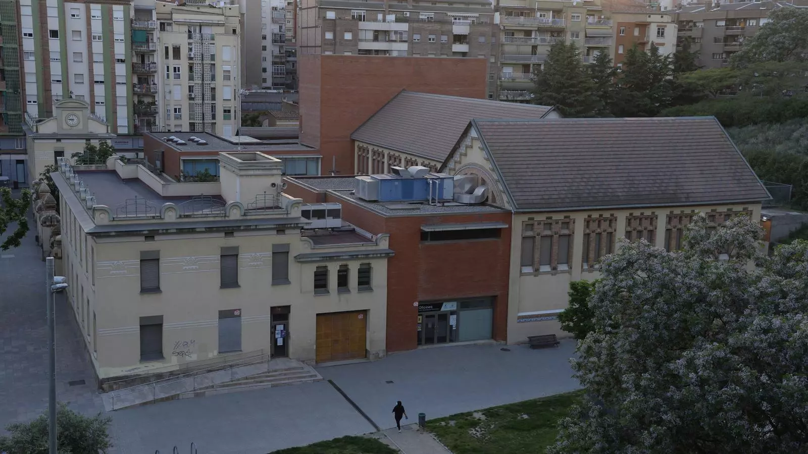 Ántic escorxador on està l'Aula de teatre de Lleida
