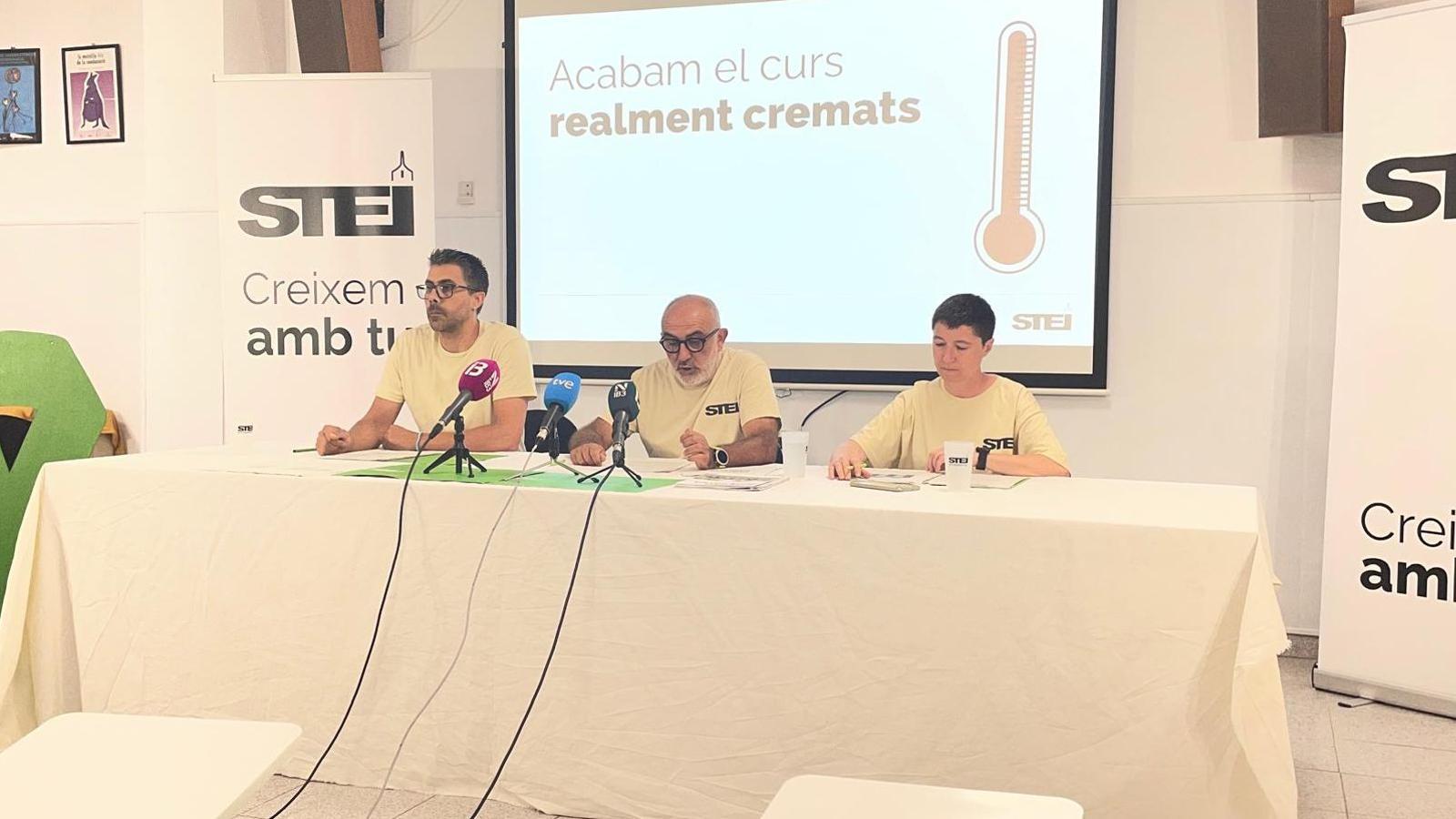 Presentación del balance del curso 2025-2026 del STEI.