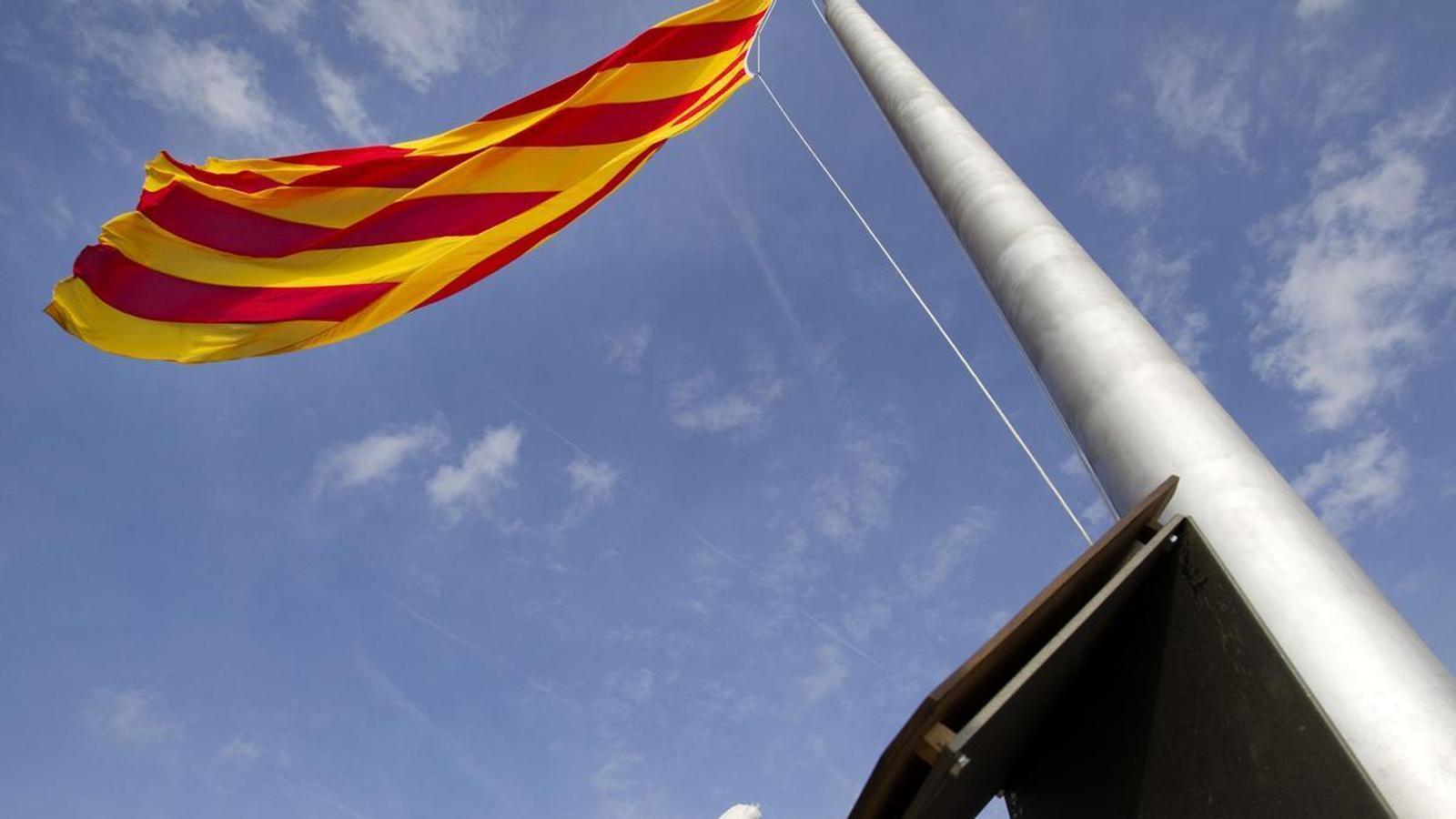 A flag in a stock image.