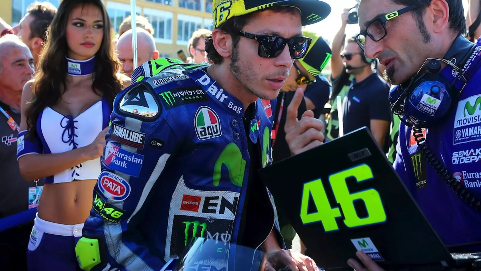 Valentino Rossi, abans del GP de la Comunitat Valenciana / HEINO KALIS / REUTERS