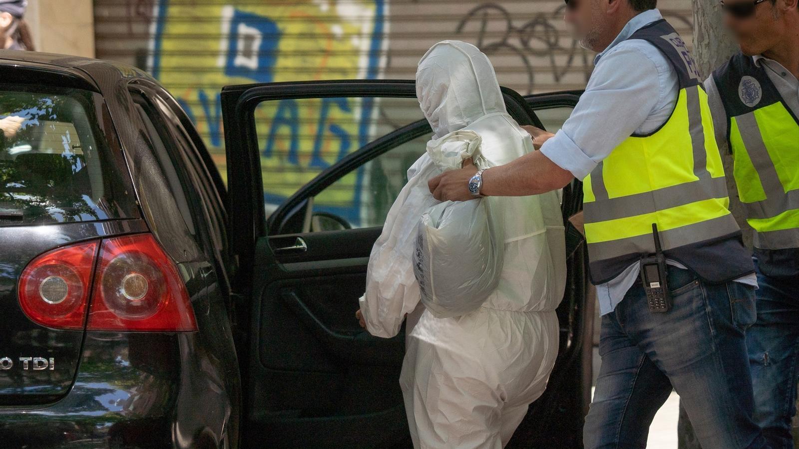 La detinguda per l'assassinat de Pere Garau.