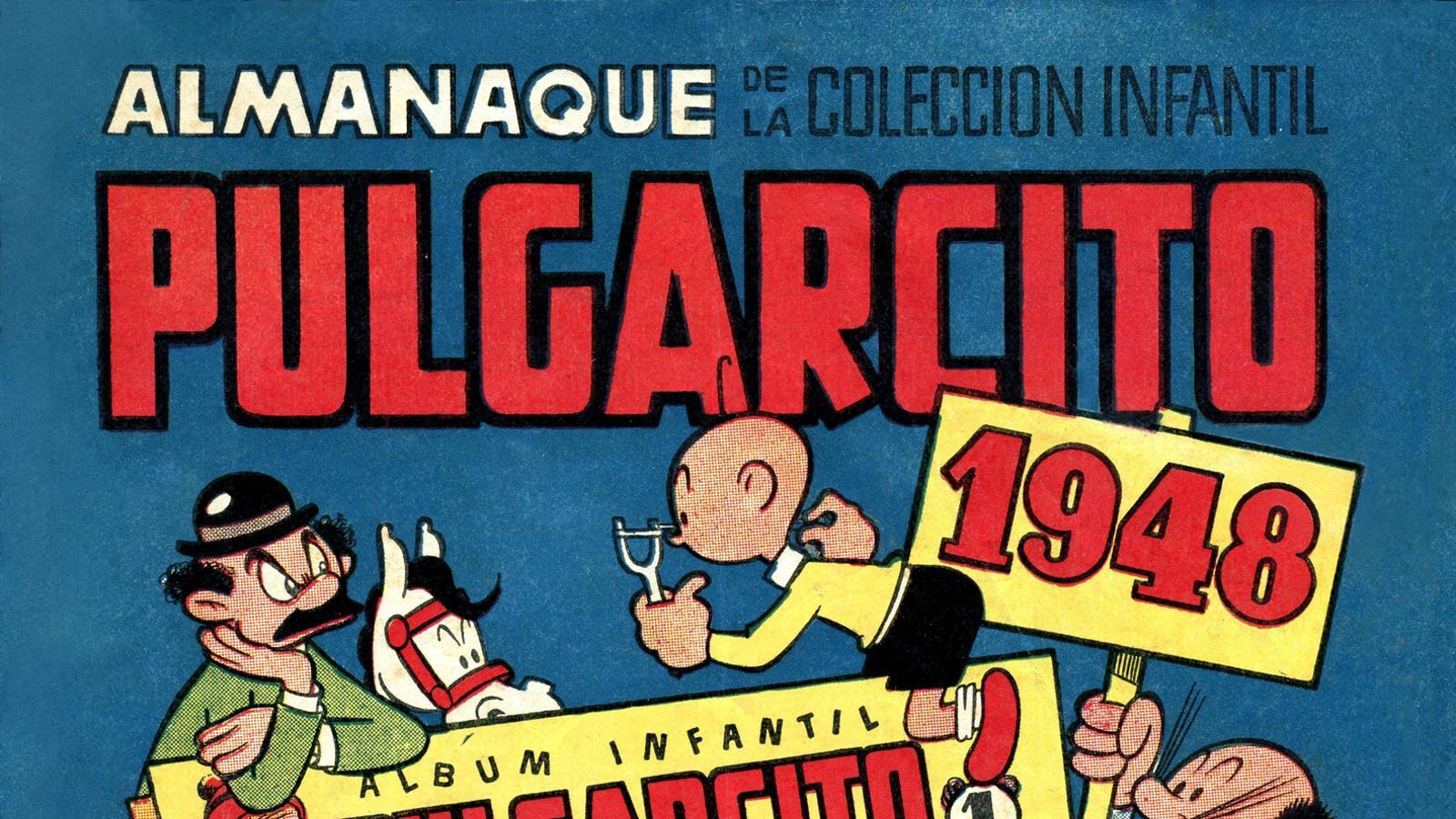 Coberta d'un exemplar de 'Pulgarcito'