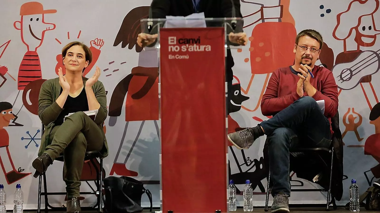 Colau vol anar al 20-D amb un equip de màxima confiança