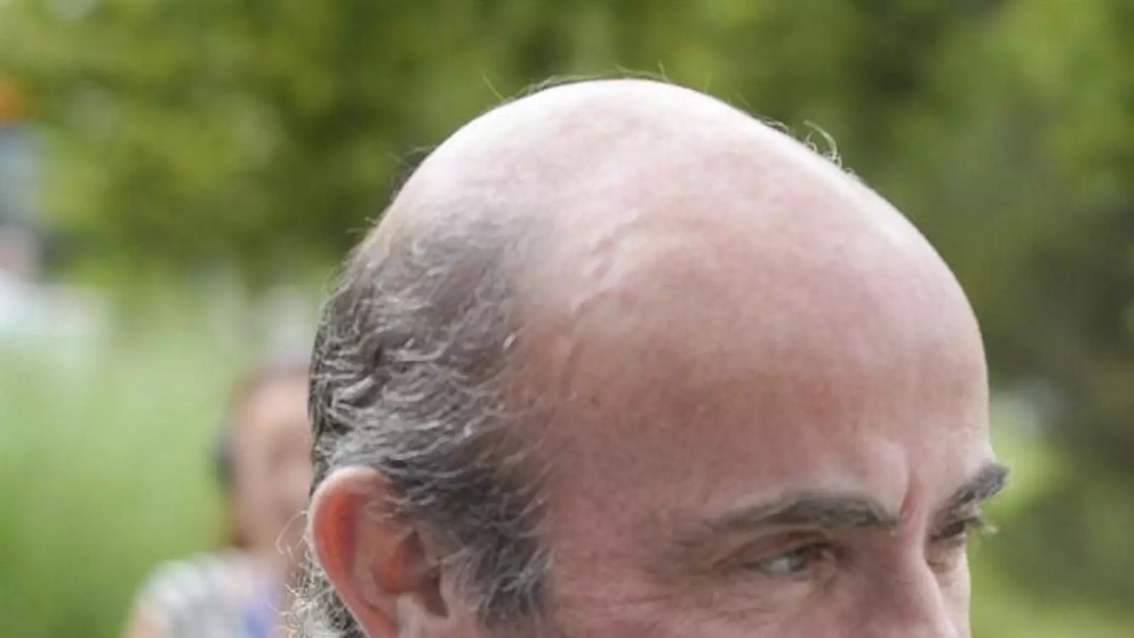 El ministre d'Economia, Luis de Guindos, dimecres a Brussel·les. EFE