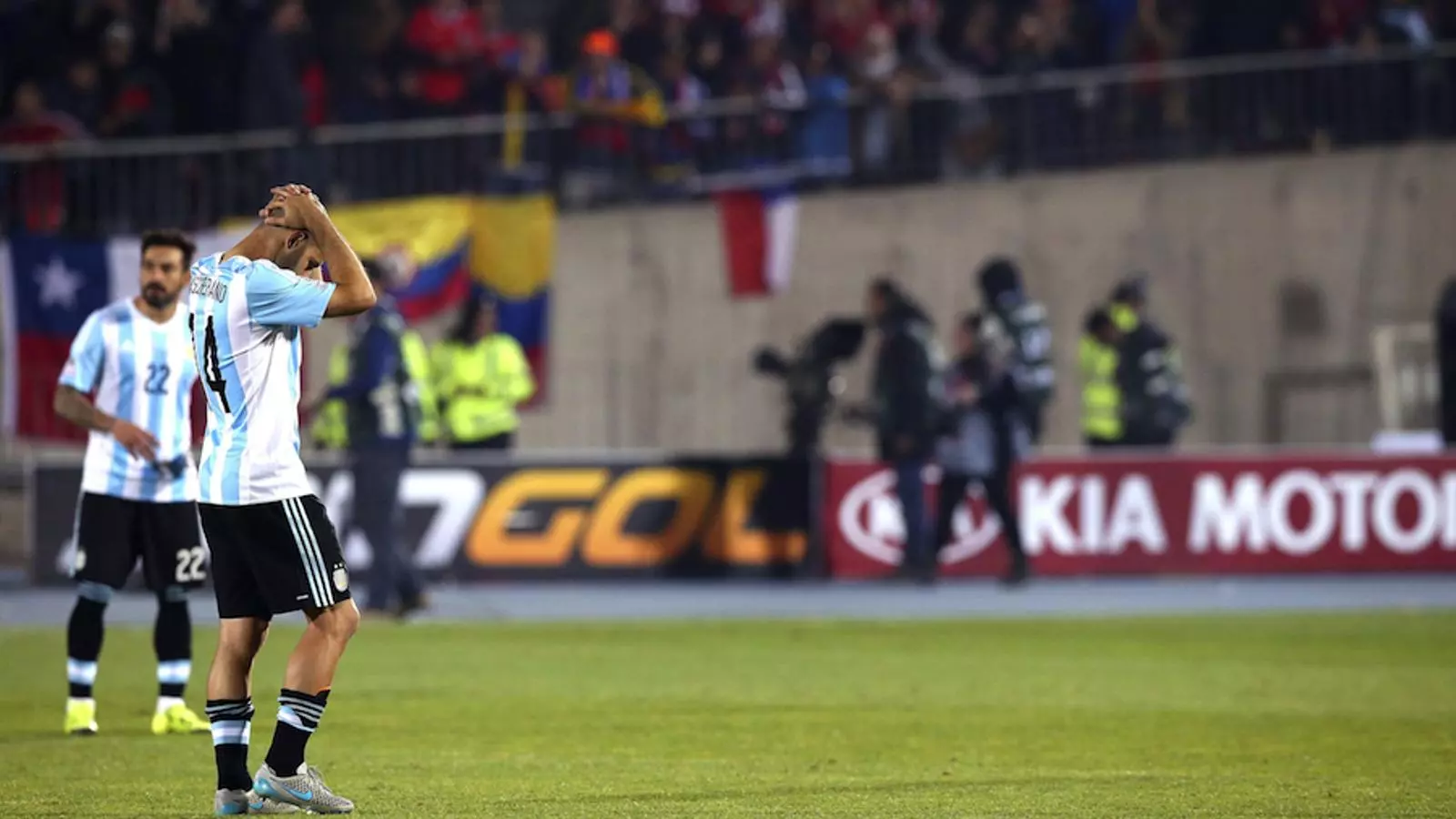 Javier Mascherano, després de perdre la Copa Amèrica / EFE