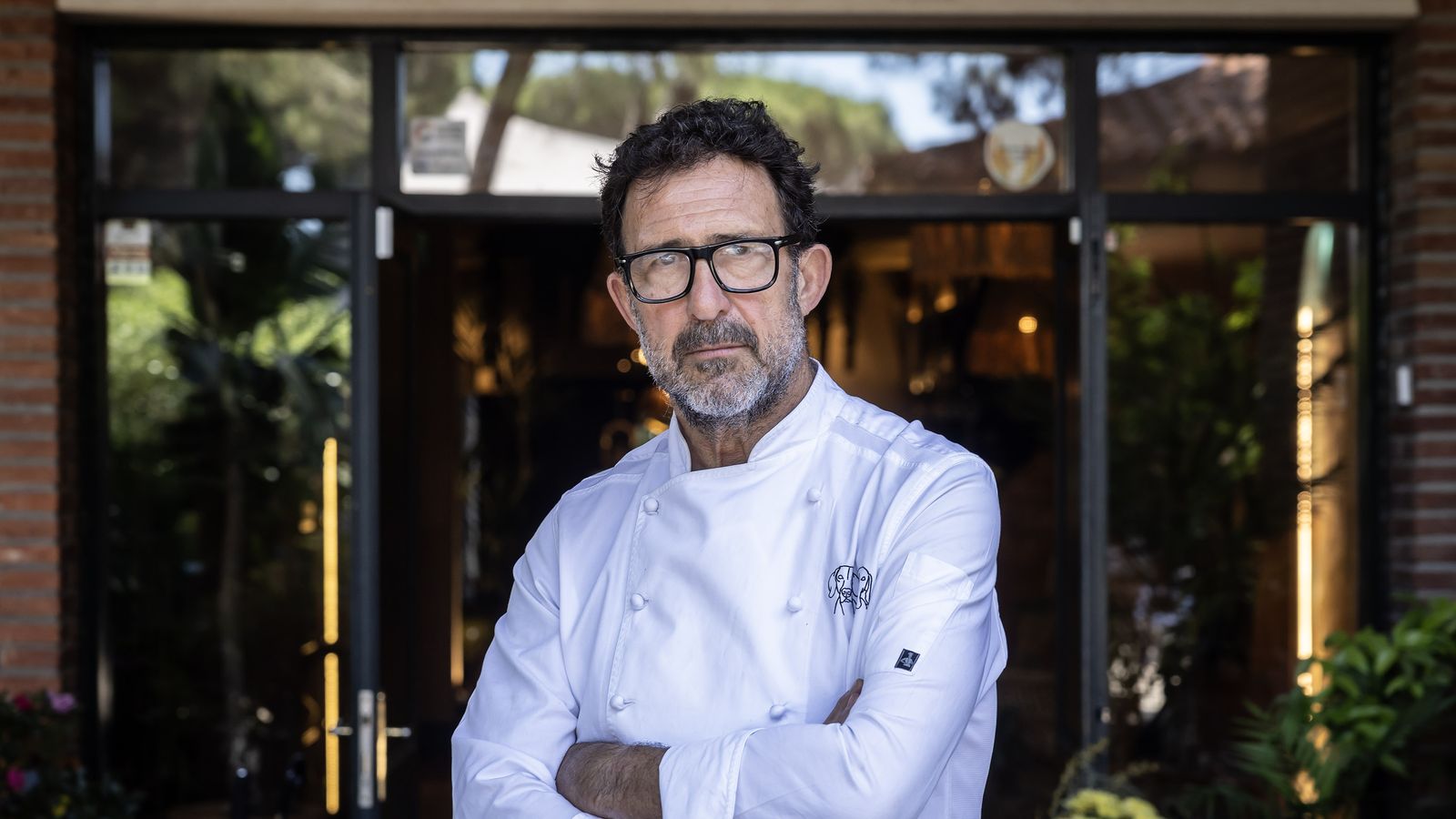The chef Òscar Manresa, at the restaurant Catalina Gavà Mar