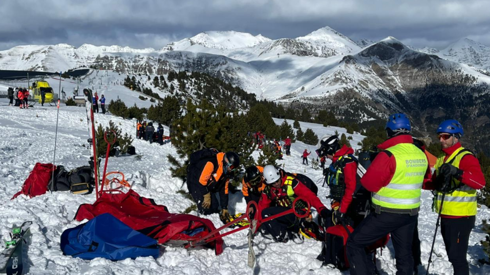 Simulacre Nacional d'allaus que va tenir lloc el gener d'aquest any.