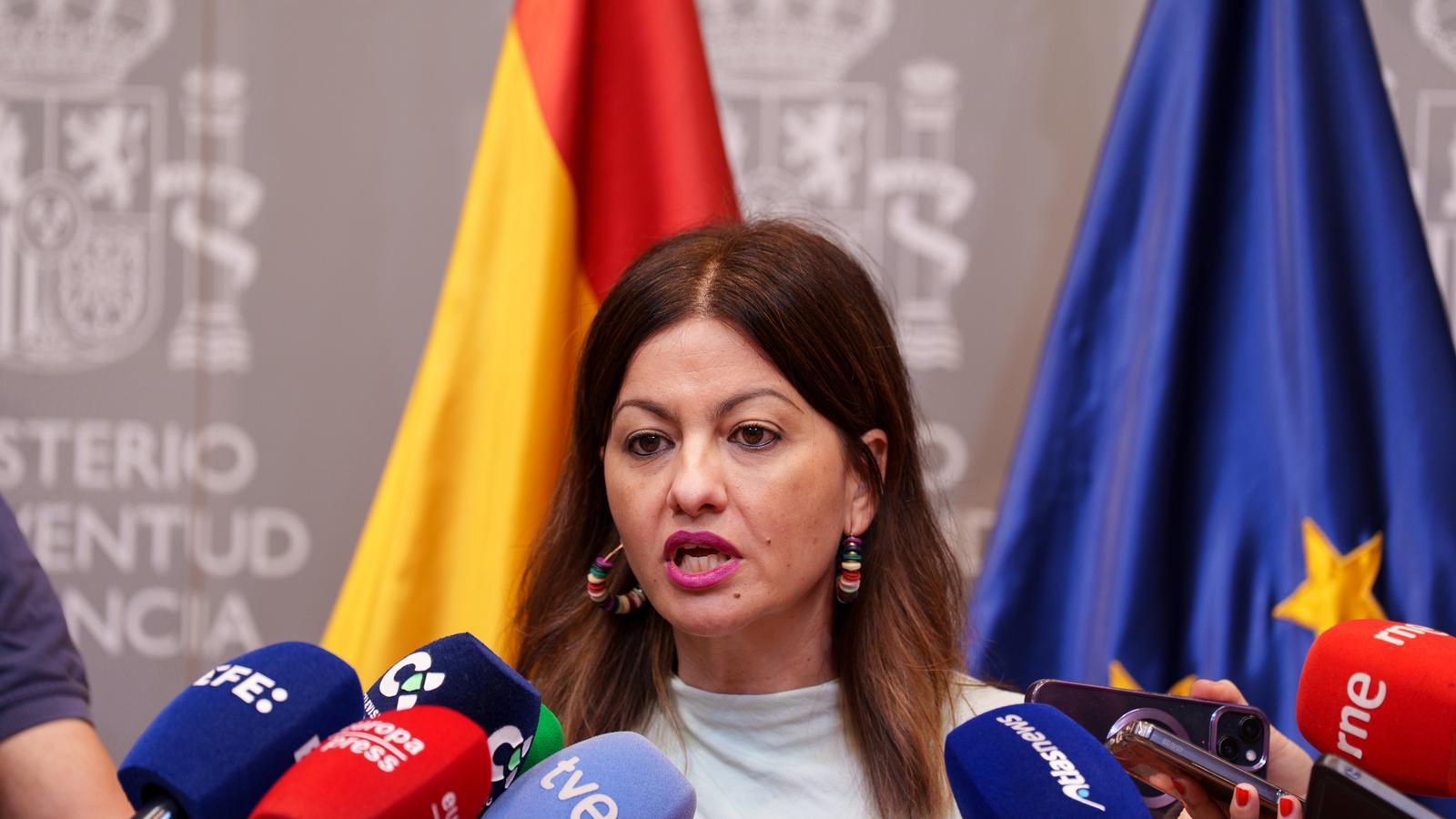 La ministra de Juventud e Infancia, Sira Rego.