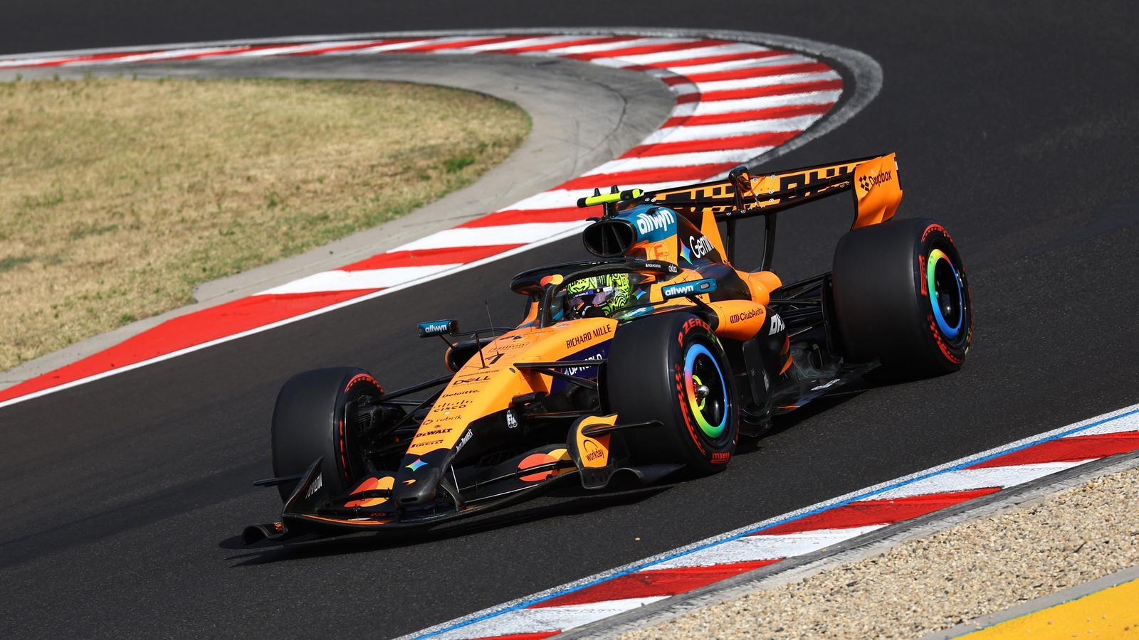 Lando Norris durante el Gran Premio de Hungría 2026