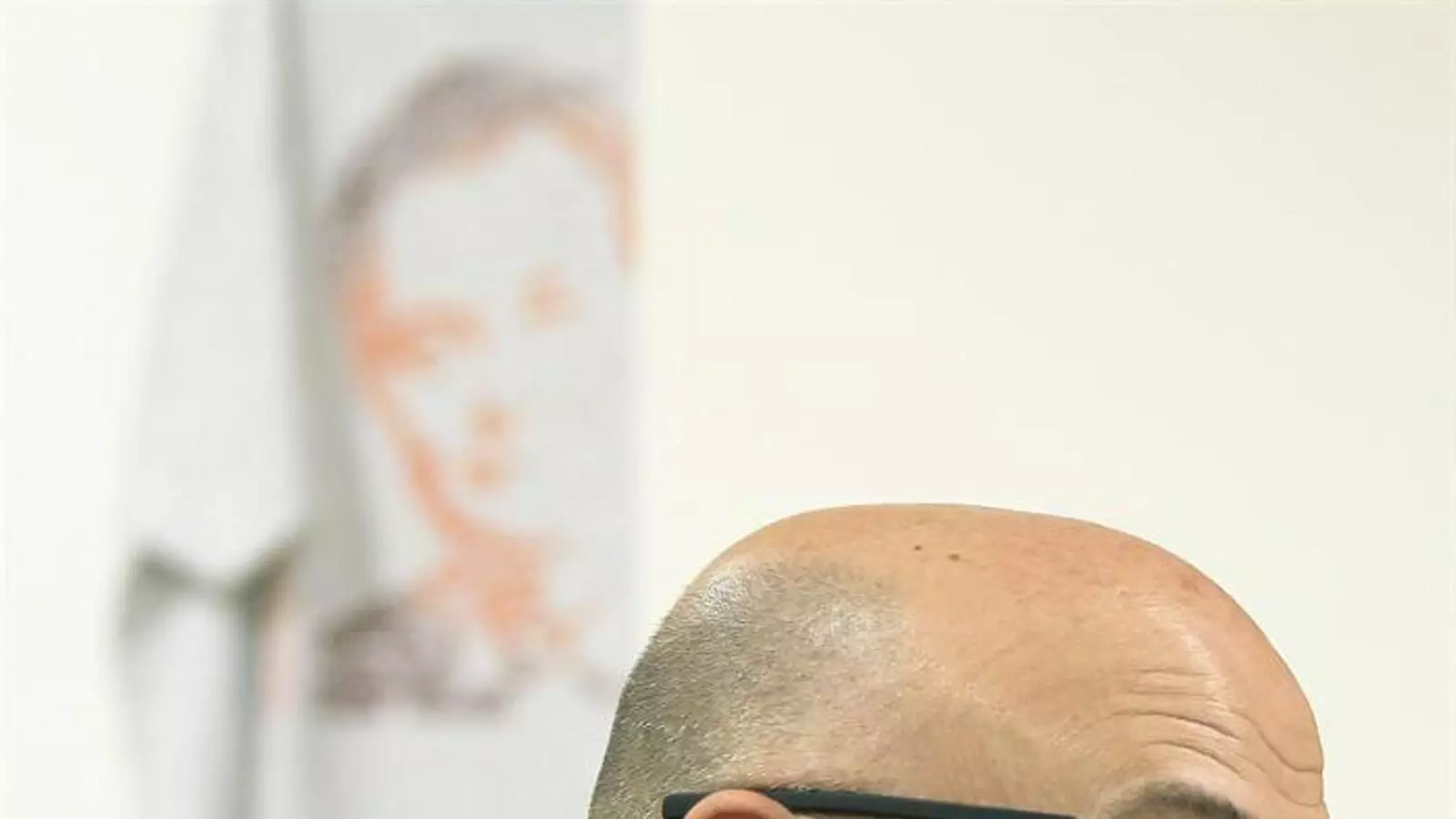 Lluís Corominas, durant l'entrevista / EFE