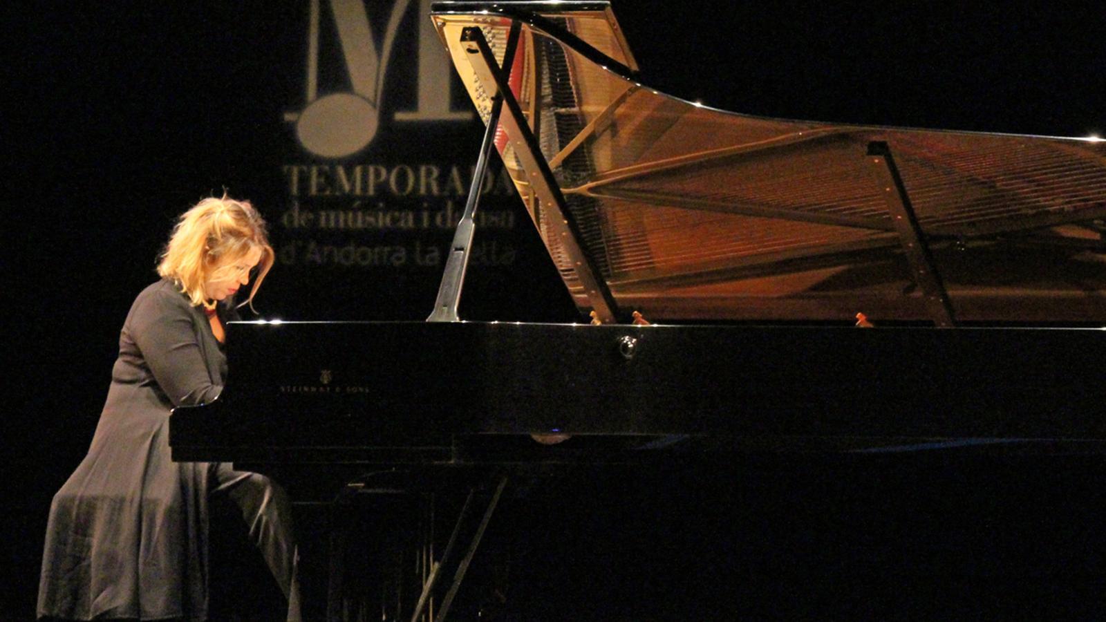 Gabriela Montero aquest dissabte al Centre de Congressos / M.T.