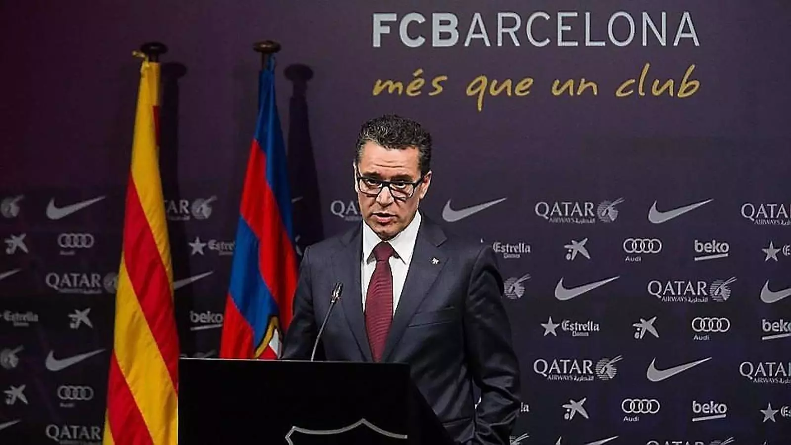 Josep Vives, portaveu de la Junta Directiva del Barça.