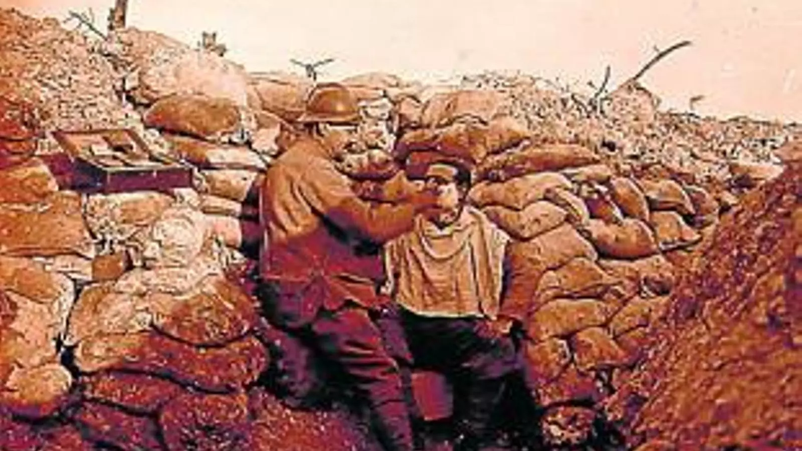 LES ARMES QUÍMIQUES
Els dos bàndols van utilitzar substàncies tòxiques per atacar l’enemic. El 1917 els alemanys van tirar gas mostassa a Ieper.
