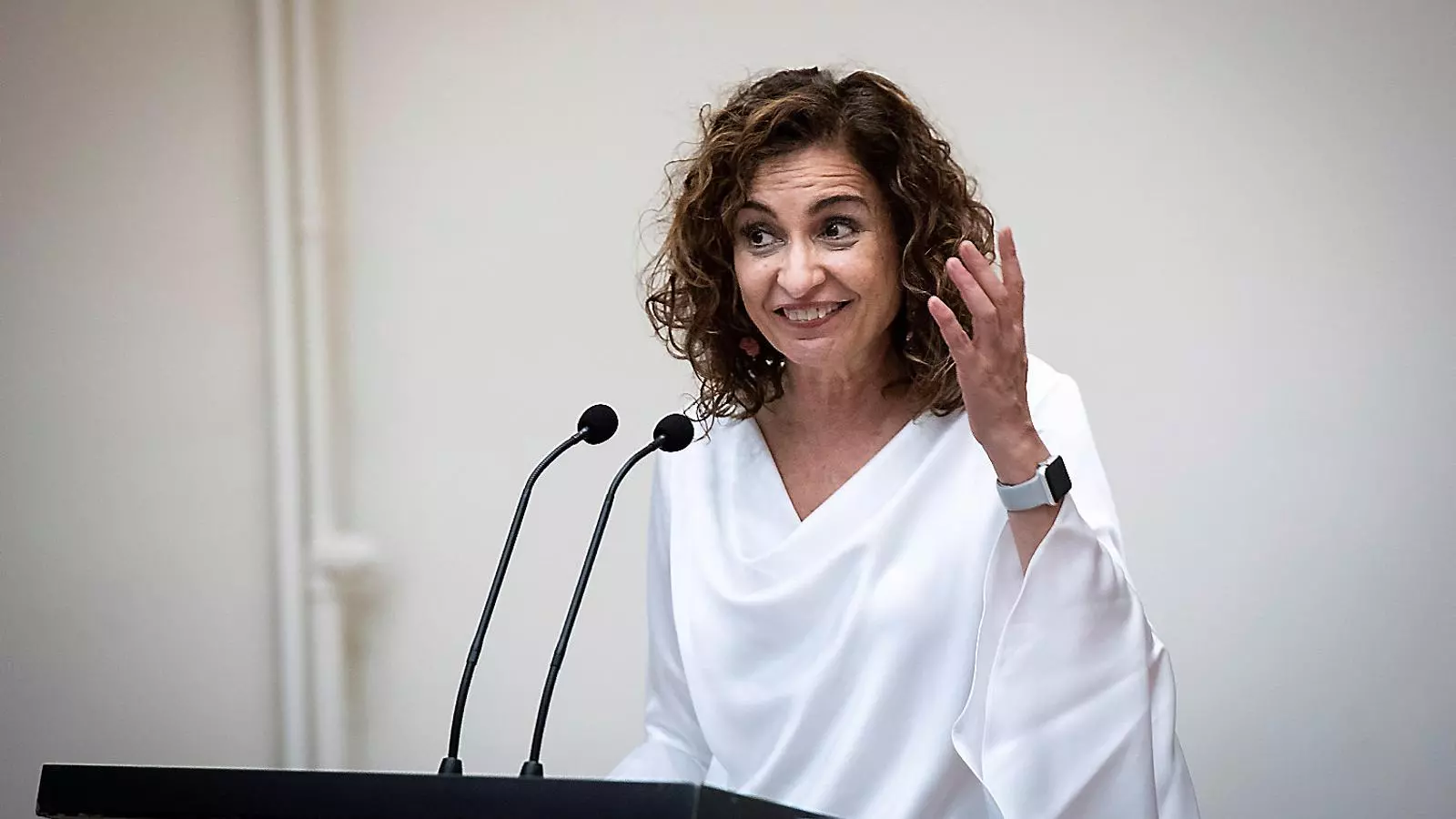 María Jesús Montero, ministra d’Hisenda i Funció Pública.