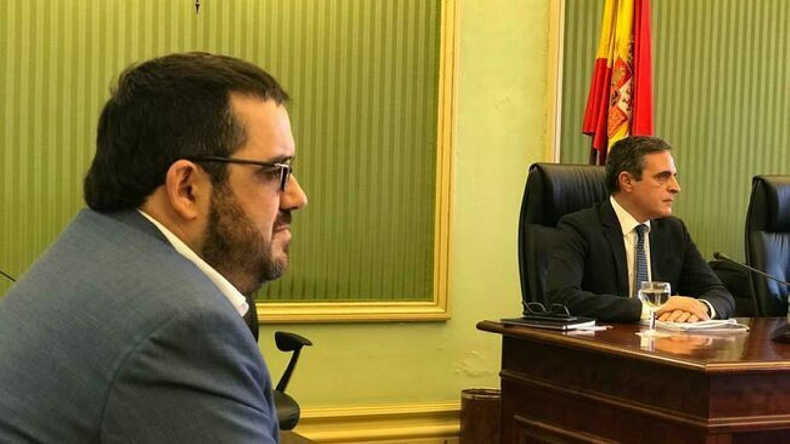 El senador de MÉS per Mallorca Vicenç Vidal.