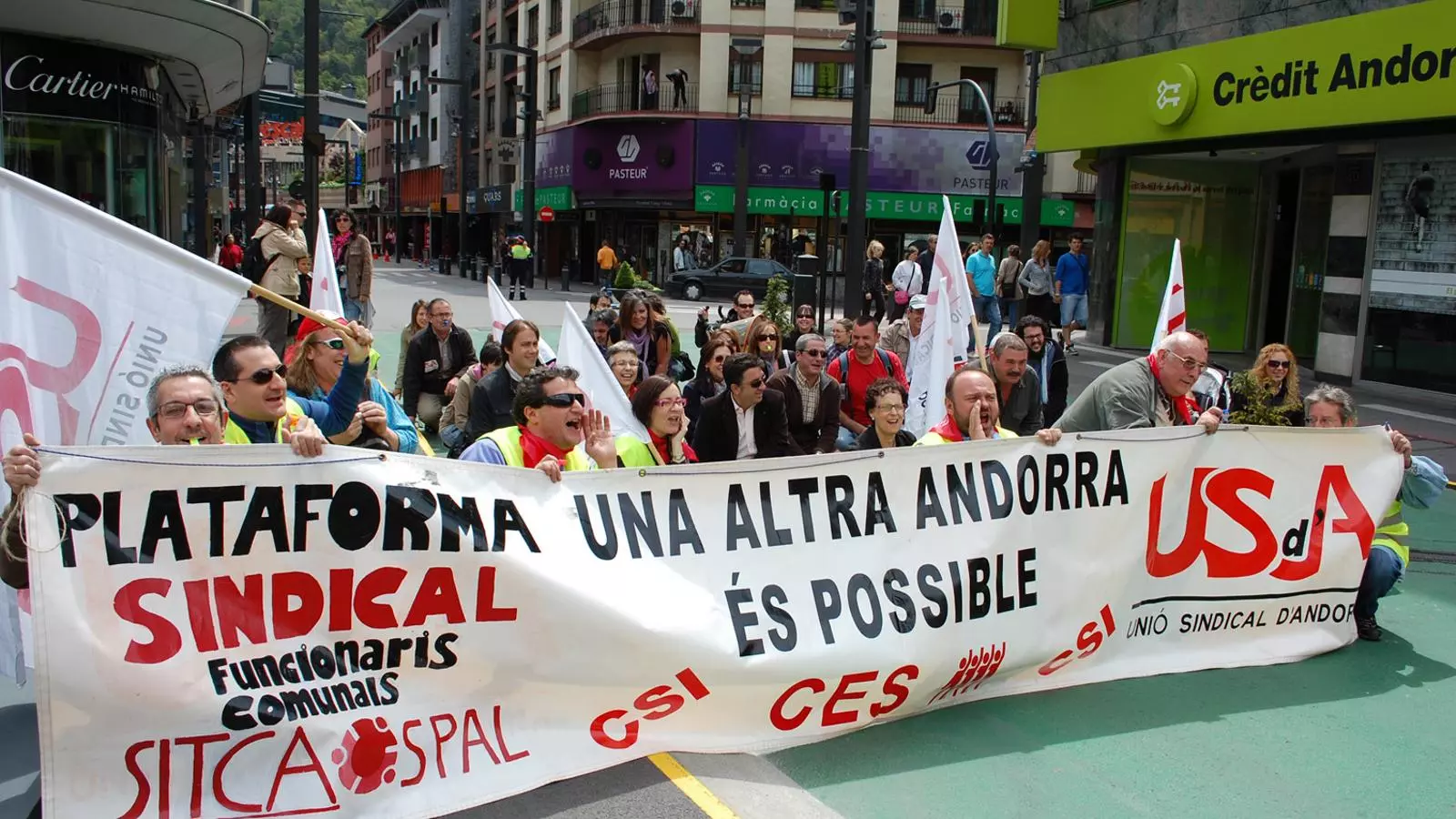 Enguany no hi haurà manifestació de sindicats pel Dia del Treballador.