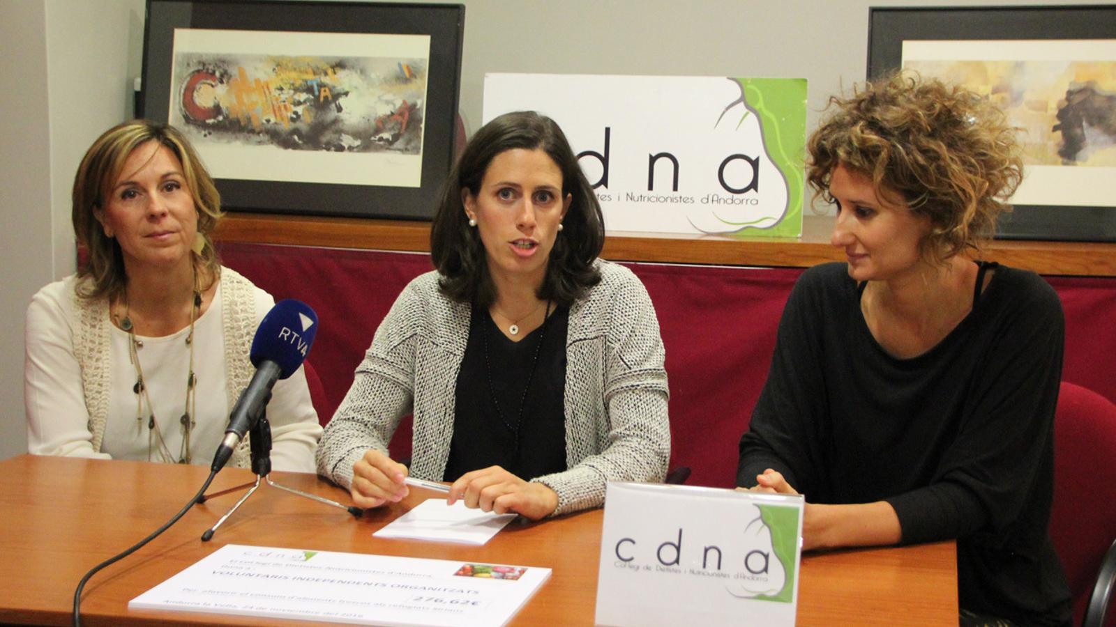 Marta Pons, Alba Reguant i Katia Durich, les tres presidentes que ha tingut el CDNA