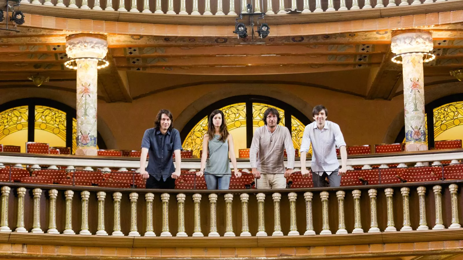 El Quartet Gerhard en una imatge d'arxiu al Palau de la Música.