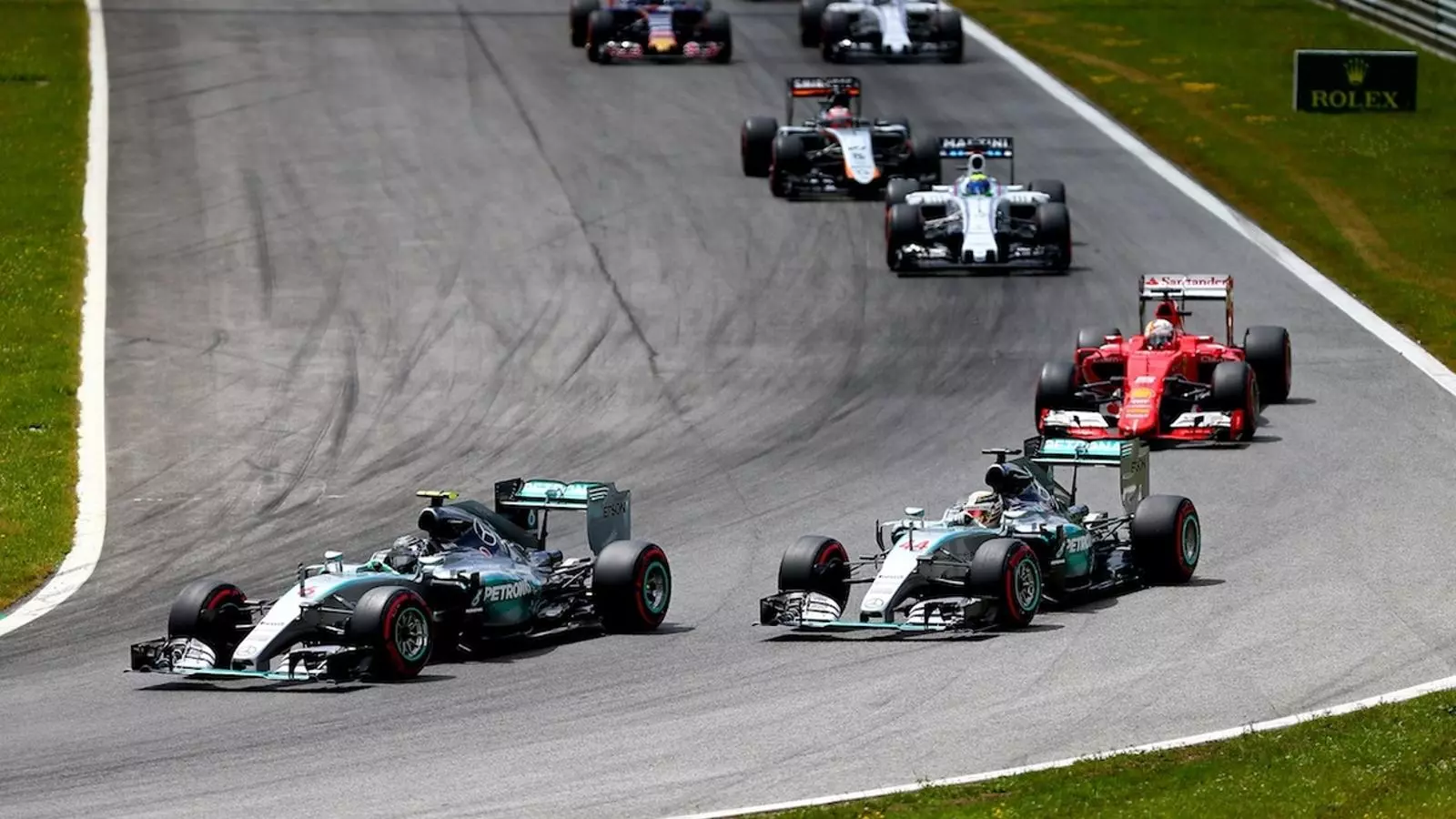 Nico Rosberg ha guanyat el GP d'Àustria de F-1 / DAN ISTITENE / GETTY