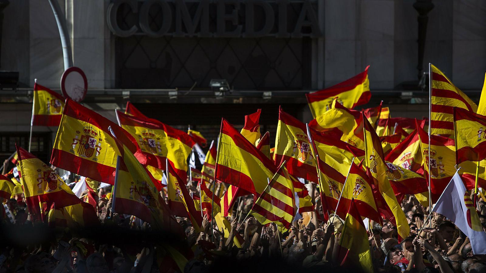 El Moviment 12-O organitza una reunió per definir la resposta de l'unionisme a la Diada