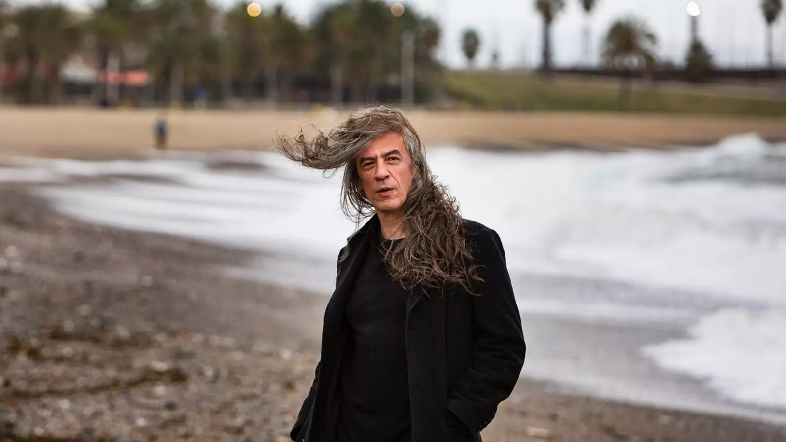 Gerard Quintana a la Barceloneta aquest dimarts