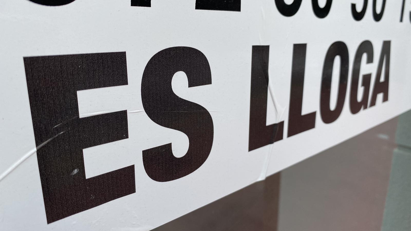 Property for rent sign