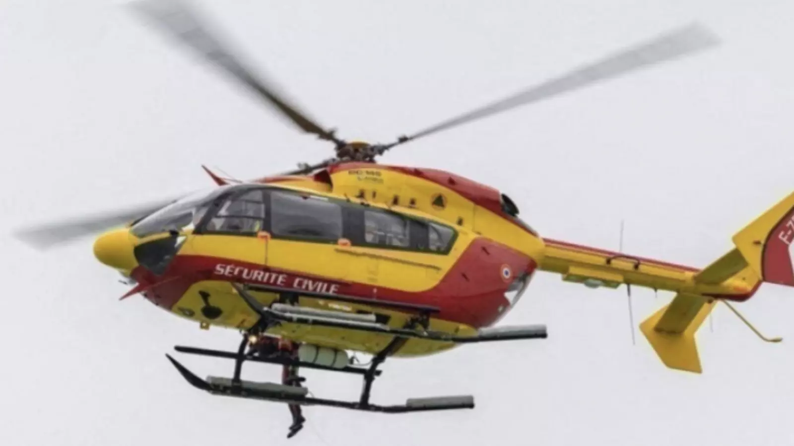 L'helicòpter de rescat.