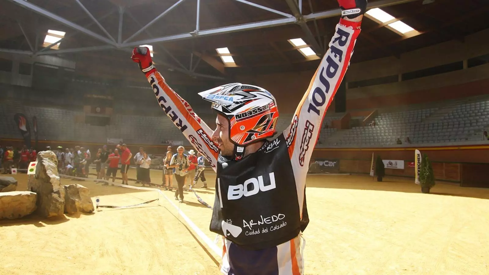 Toni Bou ha guanyat la primera jornada de l'última cita del Mundial de trial, a Arnedo / REPSOL HONDA TEAM