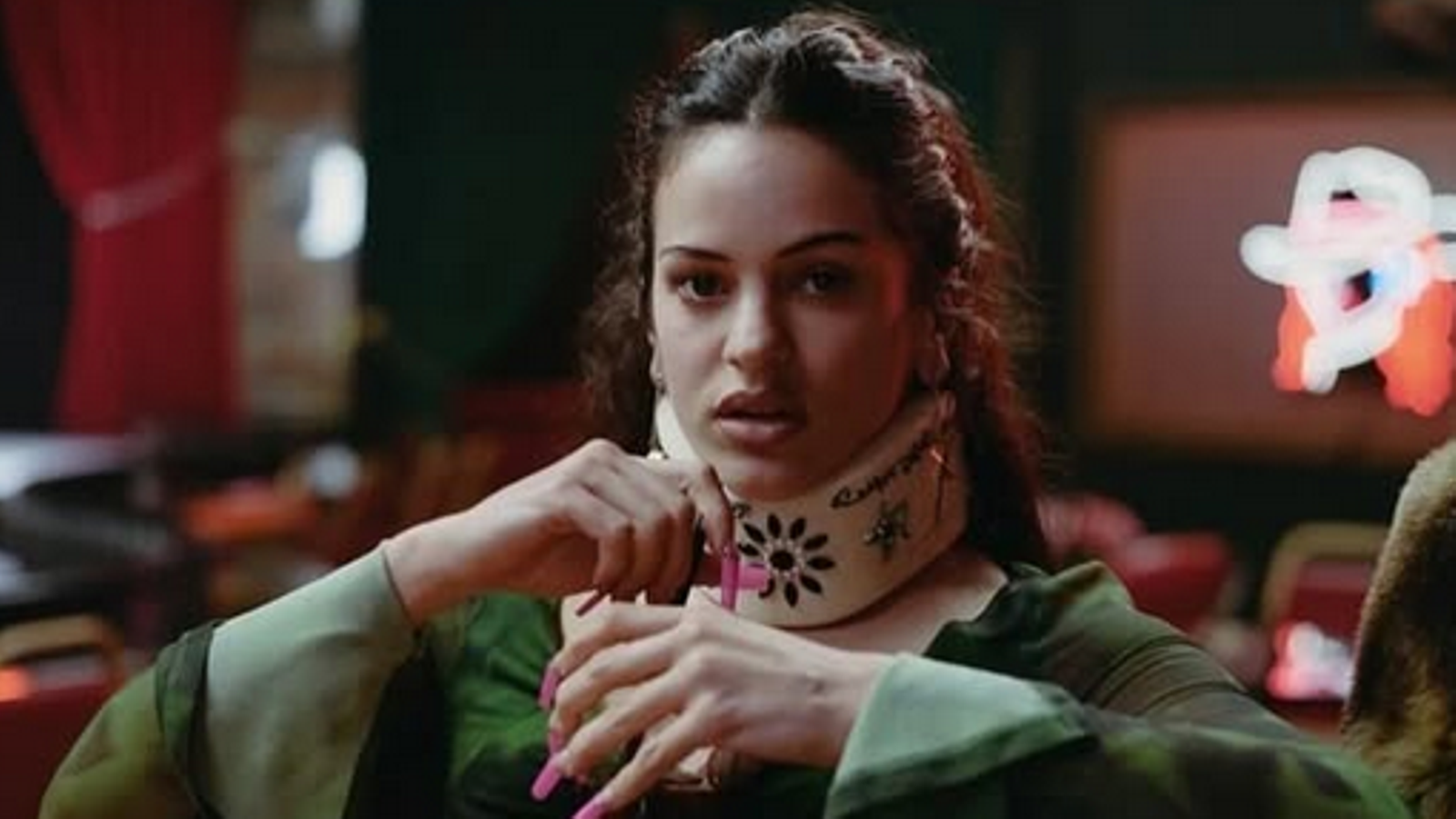 Rosalía in the promotional image for 'Euphoria'