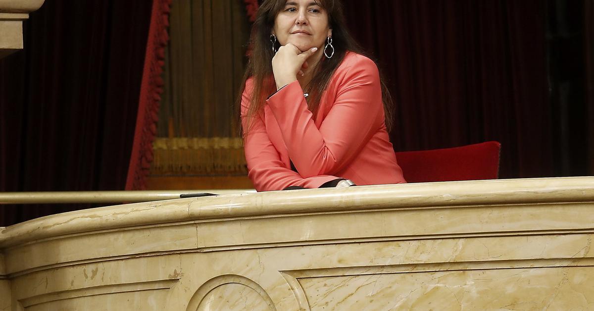 Laura Borràs Left Omnium Two Years Ago