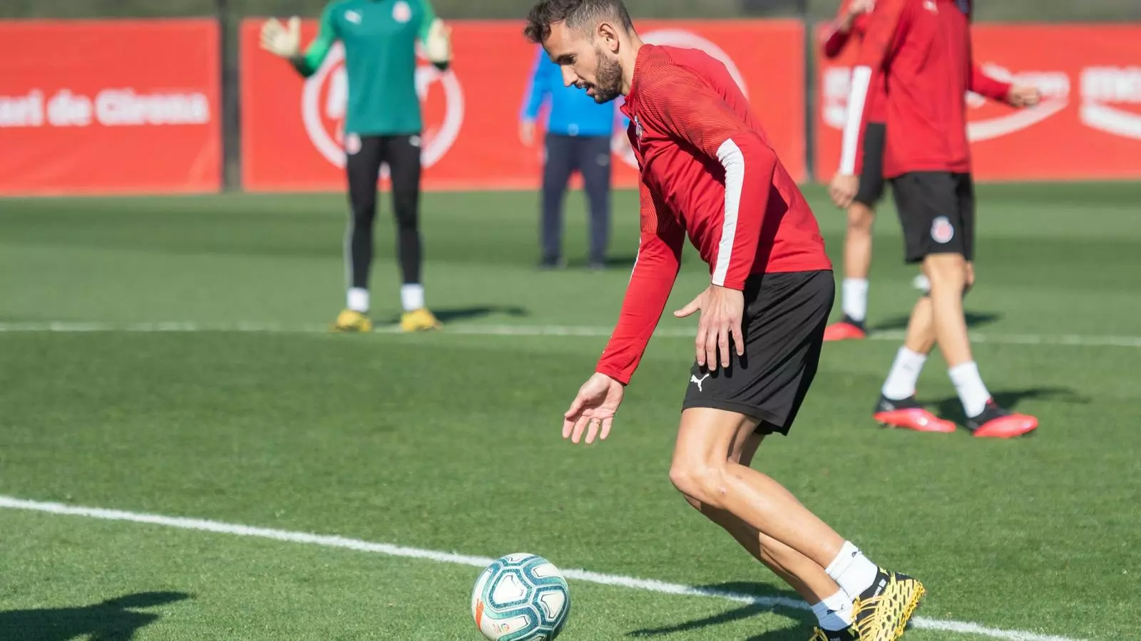 Stuani, baixa contra la Ponferradina