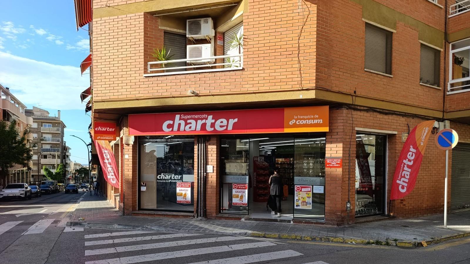 One of the new Charter supermarkets, the Consum franchise, in Torredembarra.