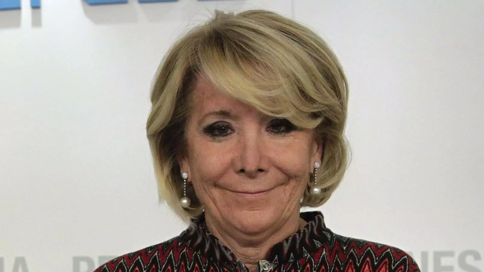 La presidenta del PP de Madrid, Esperanza Aguirre, ahir en la reunió de l'executiva del partit / EFE