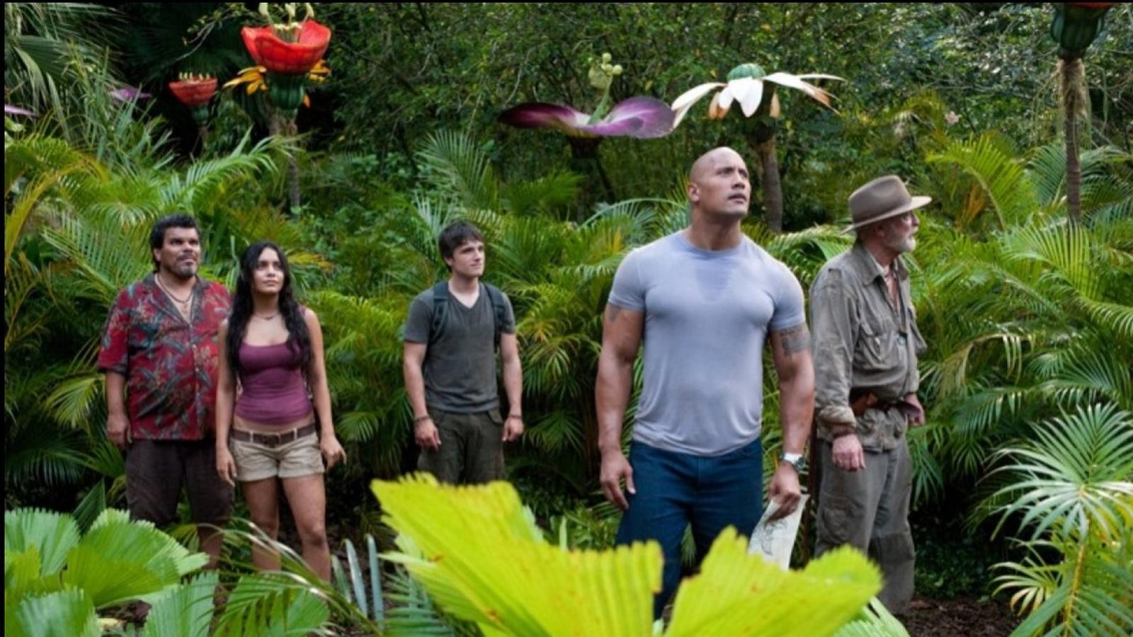 La pel·lícula 'Viaje al centro de la tierra 2' va liderar la nit