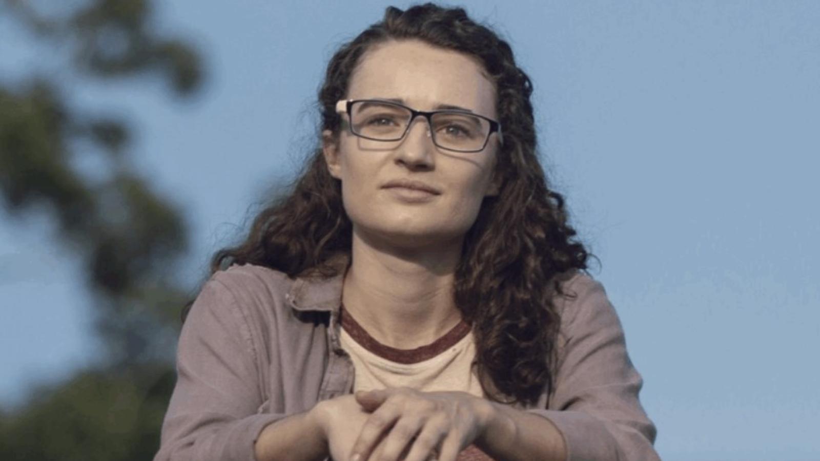 Kelley Mack, in a scene from 'The Walking Dead'