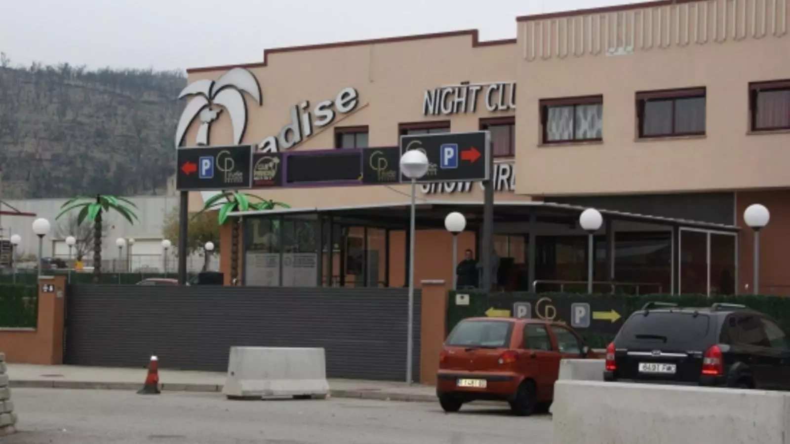 El macroprostíbul Paradise de la Jonquera, que ha estat objectiu de dos atacs amb explosius en les darreres dues setmanes