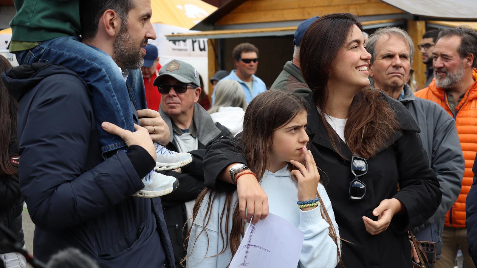 Assistents a la fira.