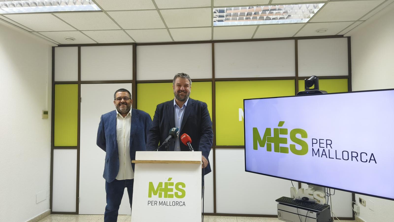 Vicenç Vidal und Lluís Apesteguia.