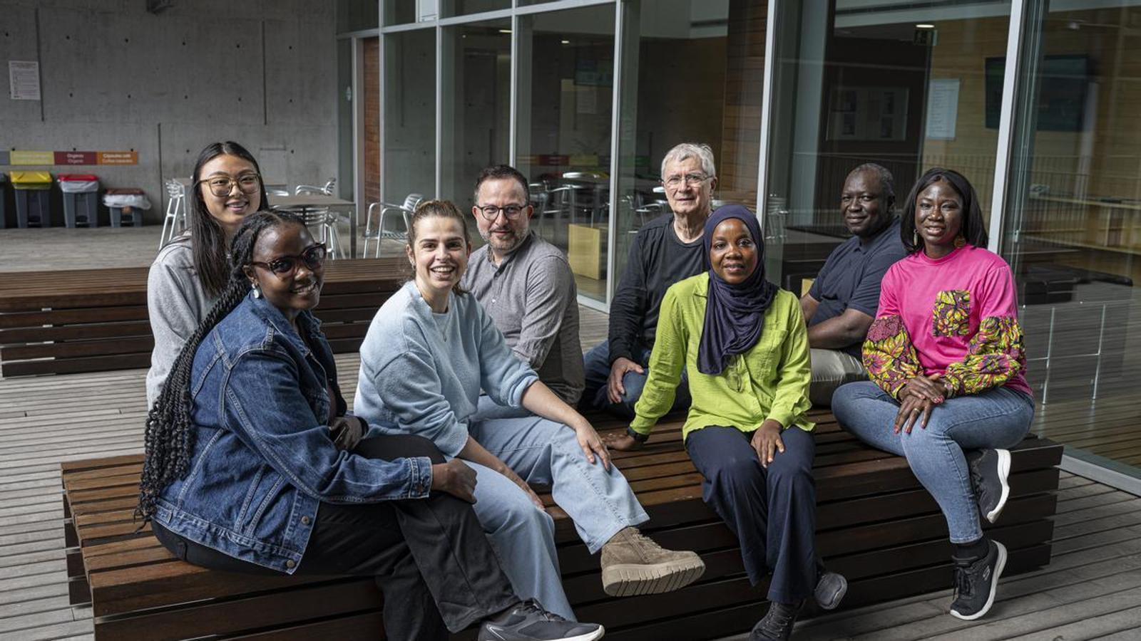 Investigadores africanos a su paso por el Parc de Recerca Biomèdica de Barcelona