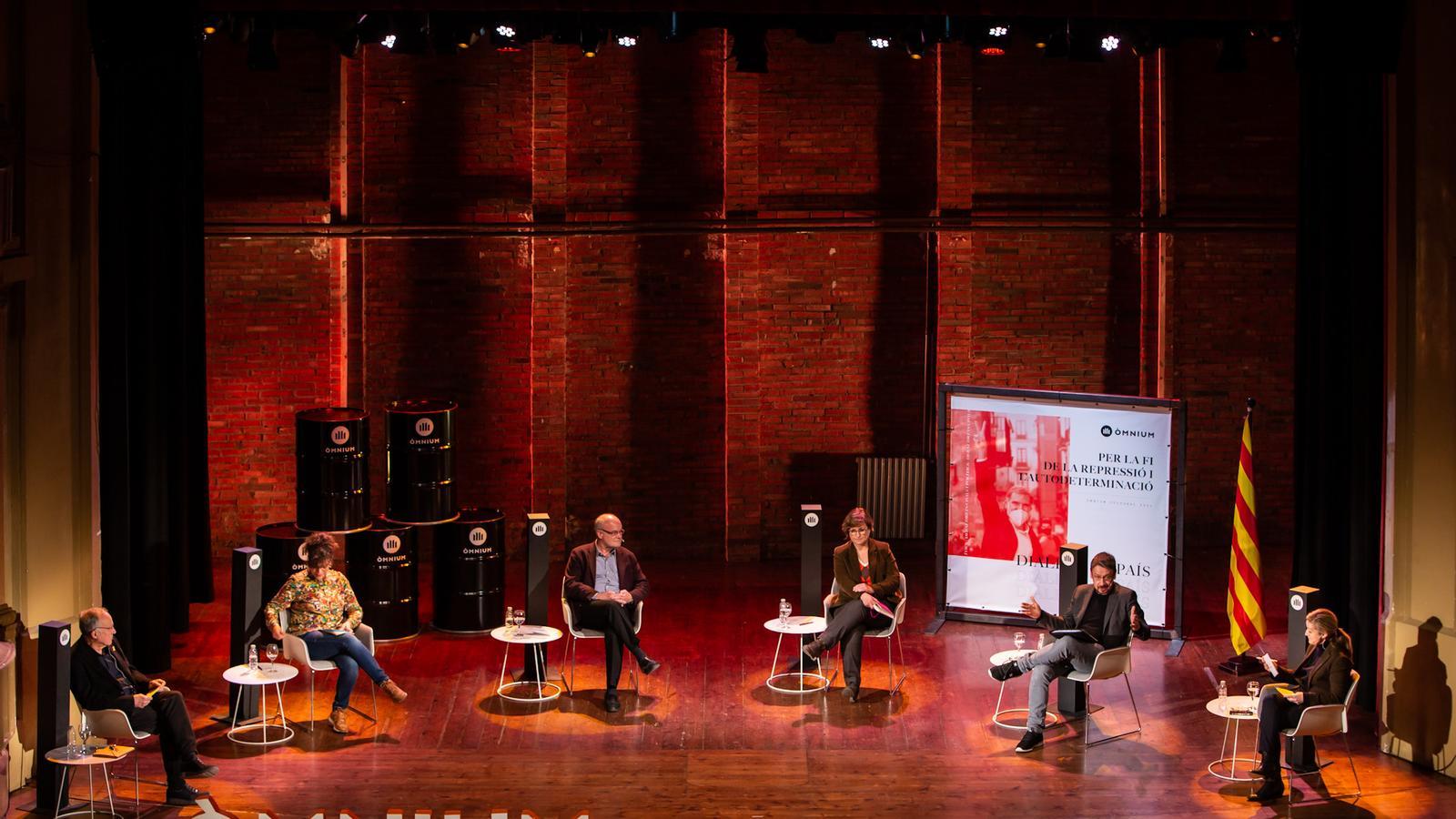 El debat organitzat per Omnium