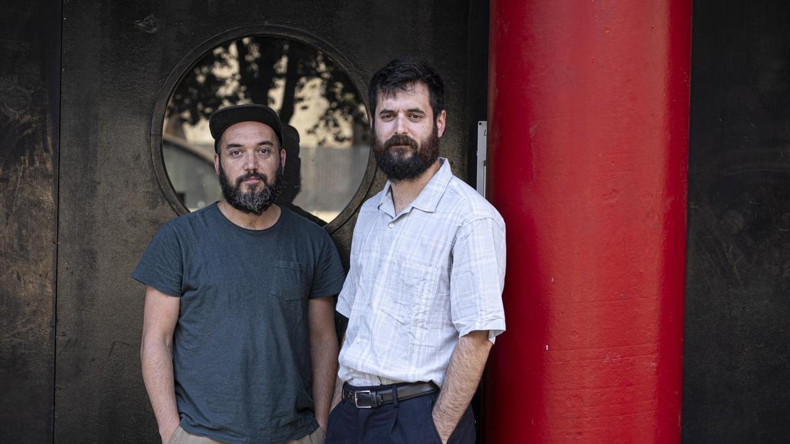 Jordi Casadesús and Joan Rial, two of the three artistic directors of the Vic Live Music Market.